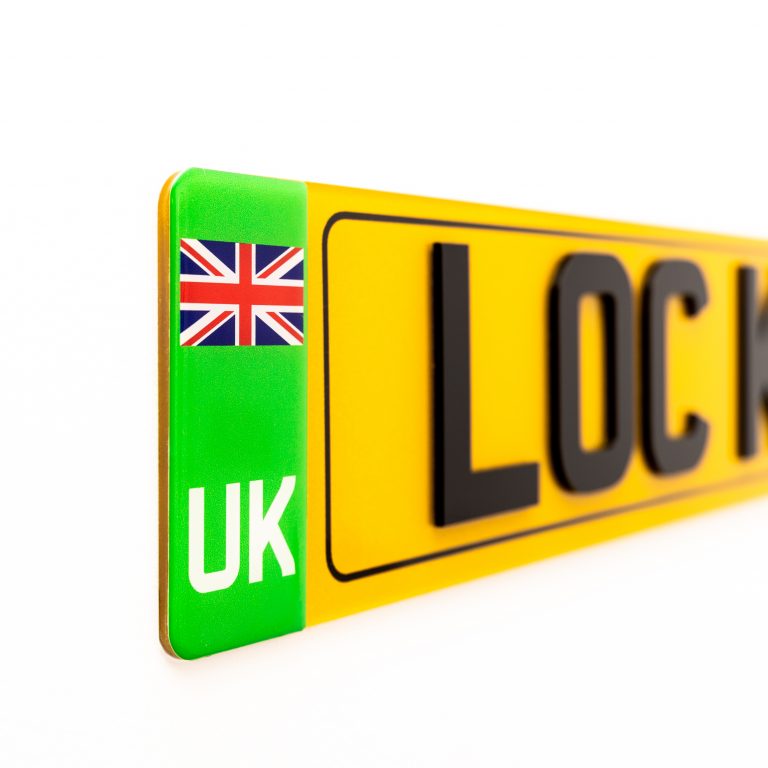 Why 4D Gel Number Plates are Trending in the UK?
